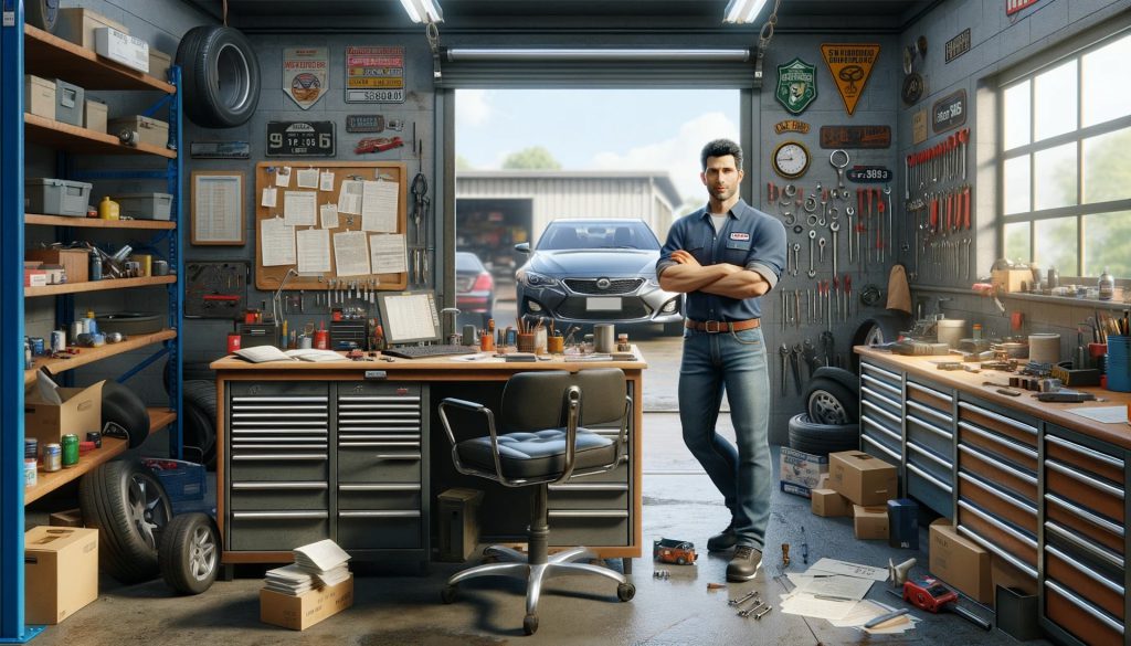 car garage manager