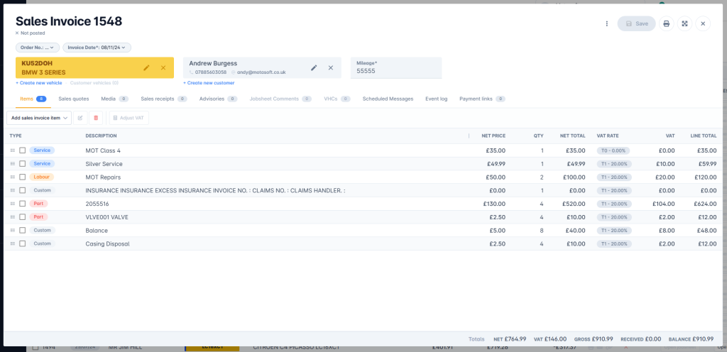 invoices 2